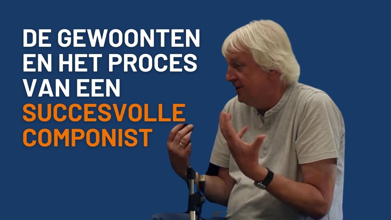 De gewoonten en het proces van een succesvolle componist - Jan Van der Roost