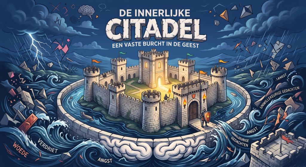 Representatie van de Innerlijke Citadel. AI gegenereerd.